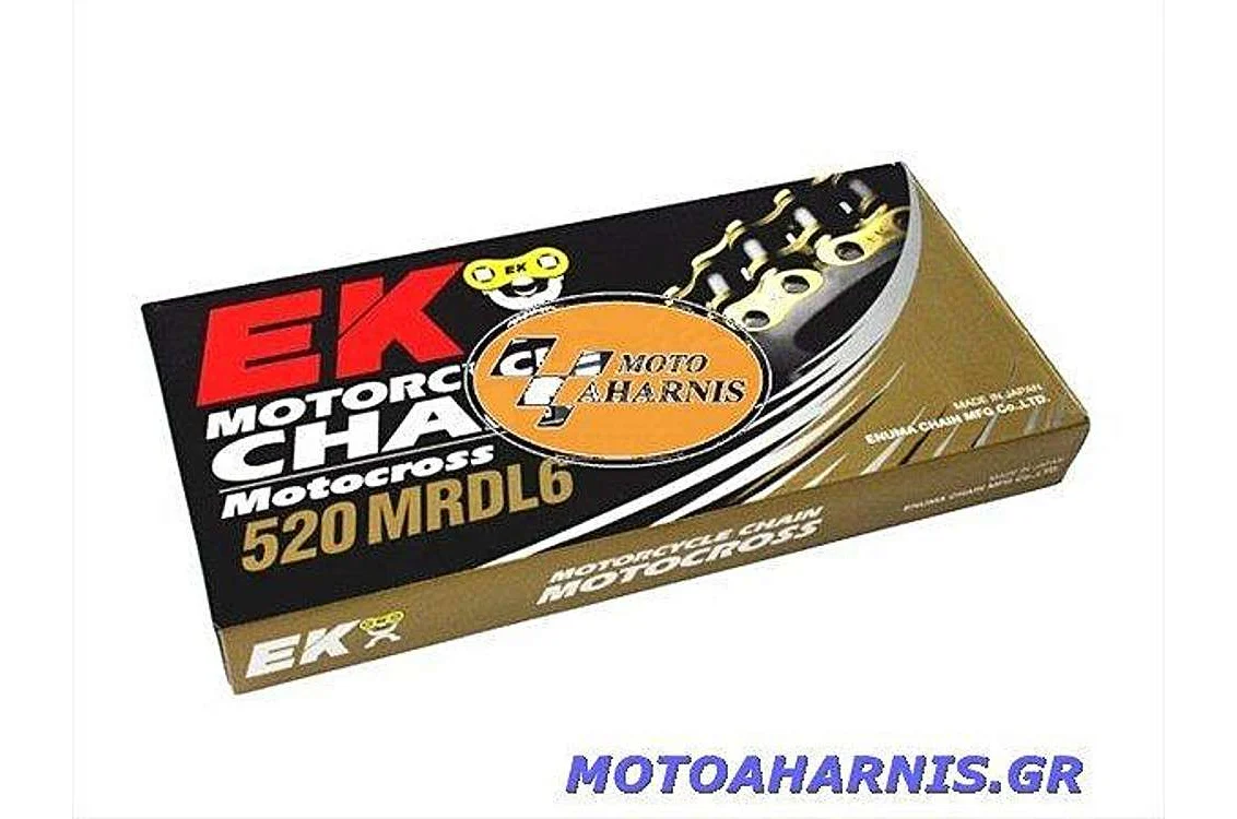 ΑΛΥΣΙΔΑ ΕΚ520MRD-L6 120 LINKS ΚΟΚΚΙΝΗ