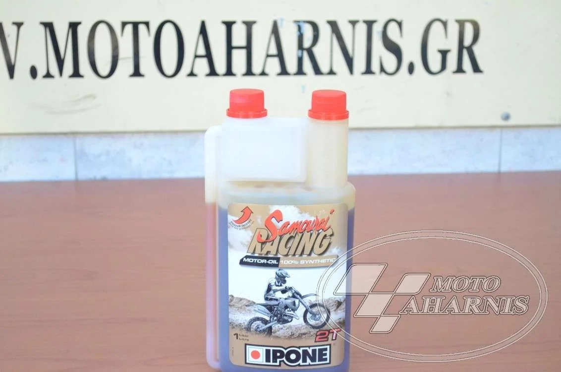 ΛΑΔΙ ΚΙΝΗΤΗΡΑ 2T IPONE SAMURAI RACING ΠΟΡΤΟΚΑΛΙ 100% ΣΥΝΘΕΤΙΚΟ (1L)