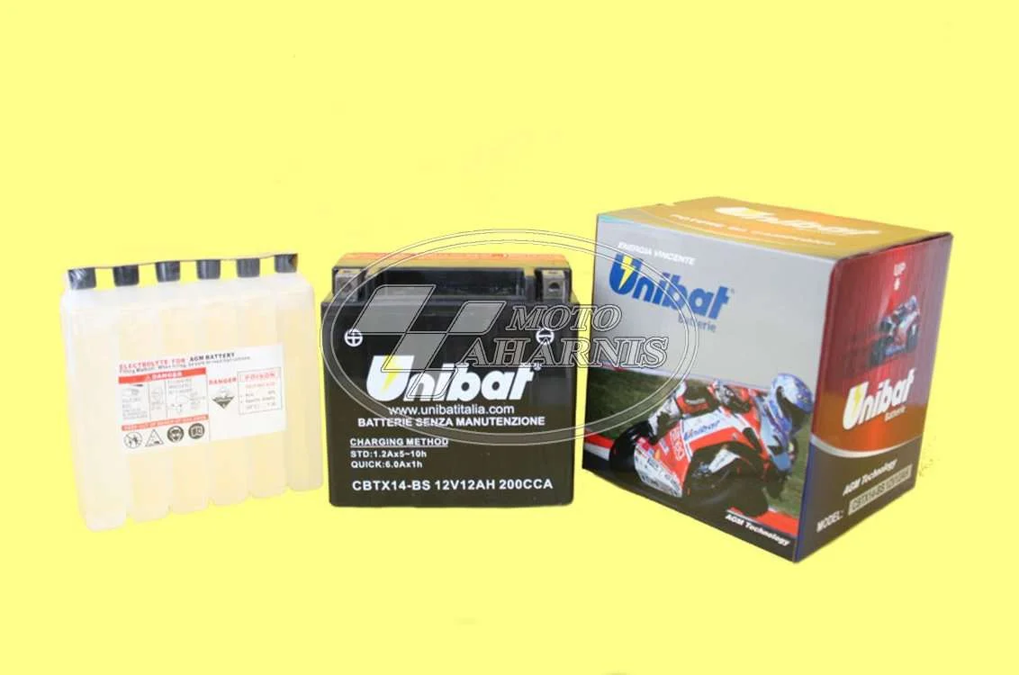ΜΠΑΤΑΡΙΑ UNIBAT YTX14-BS