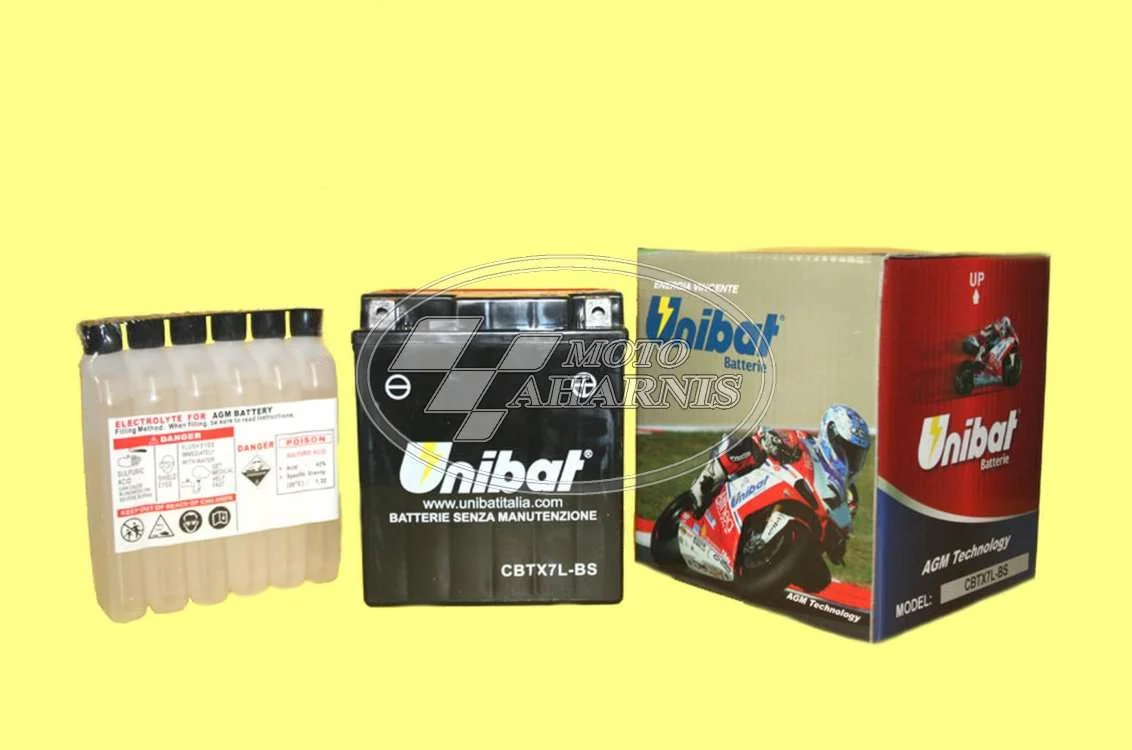 ΜΠΑΤΑΡΙΑ UNIBAT YTX7L-BS 