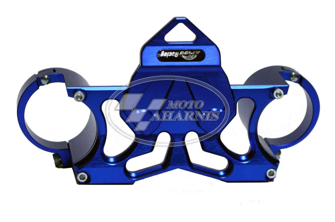 ΓΕΦΥΡΕΣ ΠΙΡΟΥΝΙΟΥ ΑΛΟΥΜΙΝΙΟΥ YAMAHA CRYPTON-X 135 APIDO RACING ΜΠΛΕ