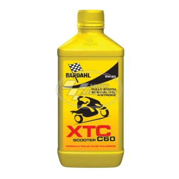 BARDAHL 4T XTC C60 5W-40 100% ΣΥΝΘΕΤΙΚΟ 1L (SCOOTER)   