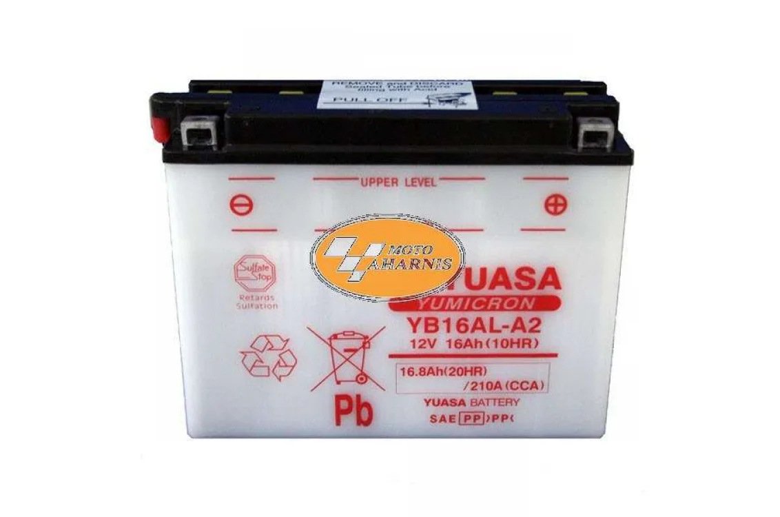 ΜΠΑΤΑΡΙΑ YUASA YB16AL-A2