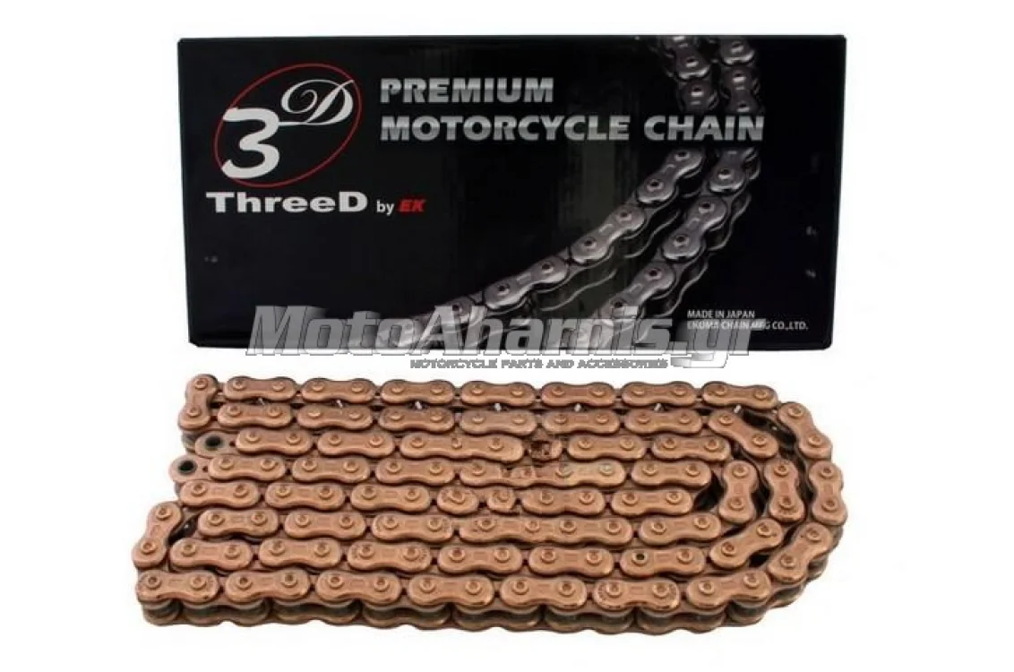 ΑΛΥΣΙΔΑ 3D ΧΡΥΣΗ 122 ΔΟΝΤΙΑ 530 ΒΗΜΑ ΕΚ ENUMA CHAIN JAPAN