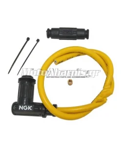 ΠΙΠΑ ΣΙΛΙΚΟΝΗΣ NGK ΜΕ ΚΑΛΩΔΙΟ ΟΡΘΗ ΓΩΝΙΑ 