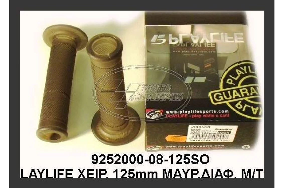 PLAYLIFE ΧΕΙΡΟΛΑΒΕΣ 125mm ΜΑΥΡΟ ΔΙΑΦΑΝΟ Μ/ΤΡ