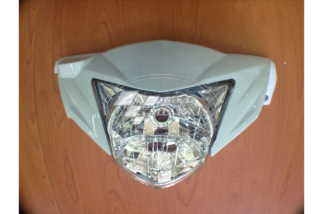 ΜΑΣΚΑ ΦΑΝΟΥ ΕΜΠΡΟΣ ΦΑΝΑΡΙ CRYPTON-X 135 ΑΣΠΡΟ