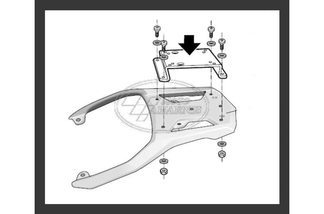ΣΧΑΡΑ SHAD V STROM 650 1000 02-04 