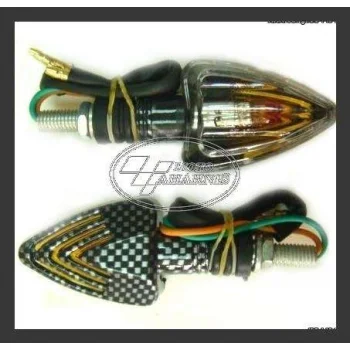 ΖΕΥΓΑΡΙ ΦΛΑΣ SHARK 7501 ΤΡΙΓΩΝΟ CARBON ΔΙΑΦΑΝΕΣ
